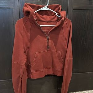 Lululemon oversized half zip hoodie
